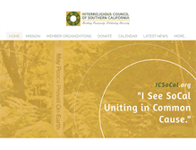 Tablet Screenshot of icsocal.org